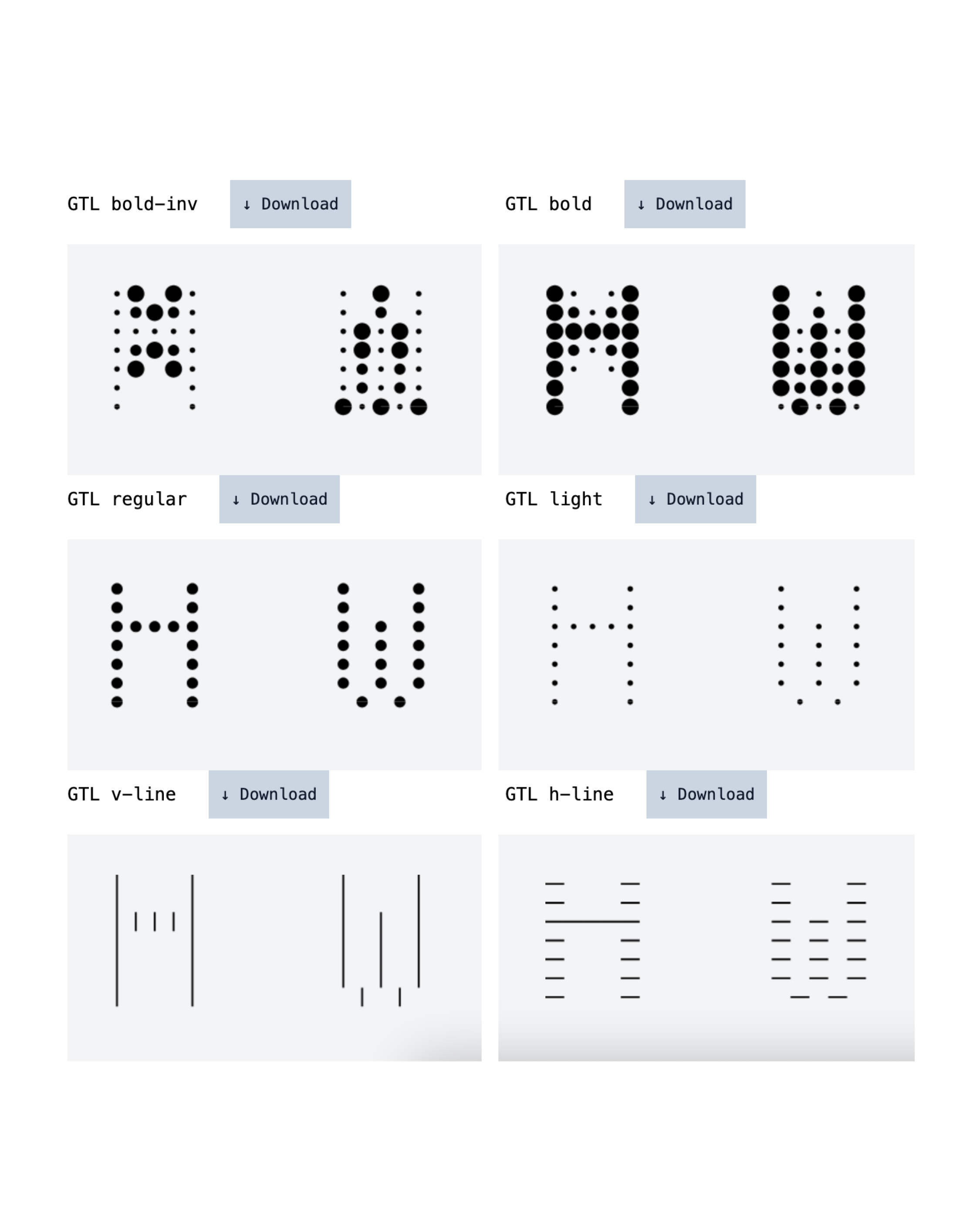 Modular Type Design